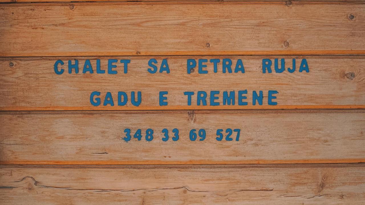 Chalet Sa Petra Ruja - Gadu E Tremene Сініскола Екстер'єр фото