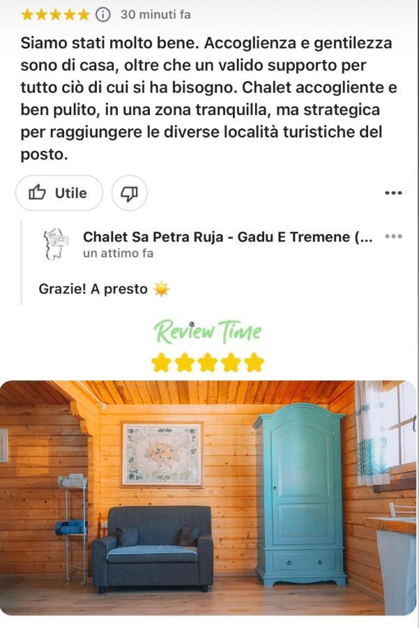 Chalet Sa Petra Ruja - Gadu E Tremene Сініскола Екстер'єр фото